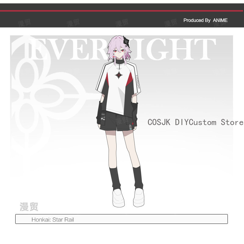 Anime Cosplay 2026 - 2026 Game Evernight Theme Honkai：Star Rail