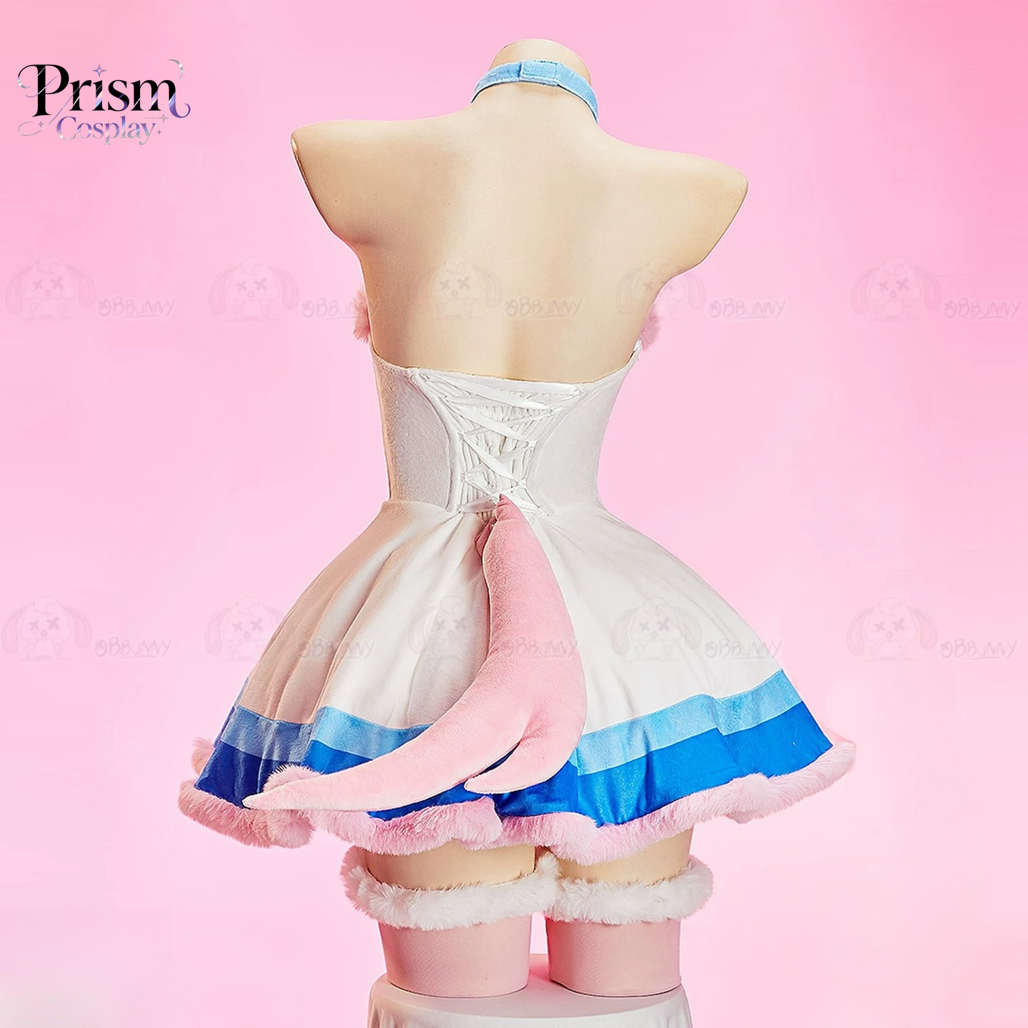 Quality Anime Cosplay - High Quality Original Christmas Elf Pink
