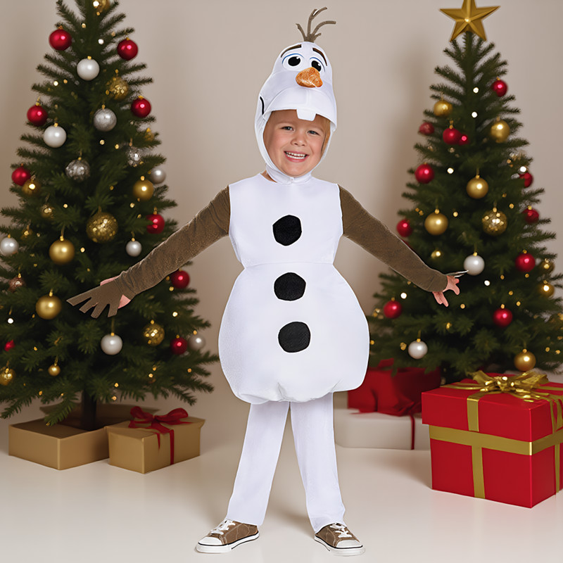 Anime Cosplay Toddler - New Year's Olaf Character Costume for