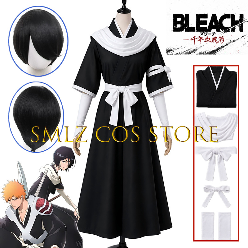 Anime Cosplay 2026 - 2026 TYBW Rukia Cosplay Kuchiki Costume