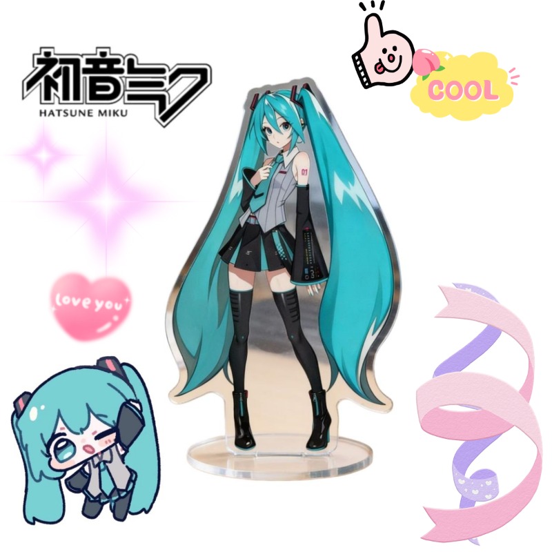 Hatsune Miku 10cm Acrylic Stan - огляд і ціна Anime Cosplay Japan
