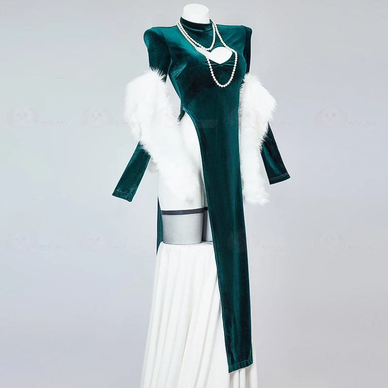 Sexy Velet Furry Cape Dress Wi - огляд і ціна Anime Cosplay One Punch Man