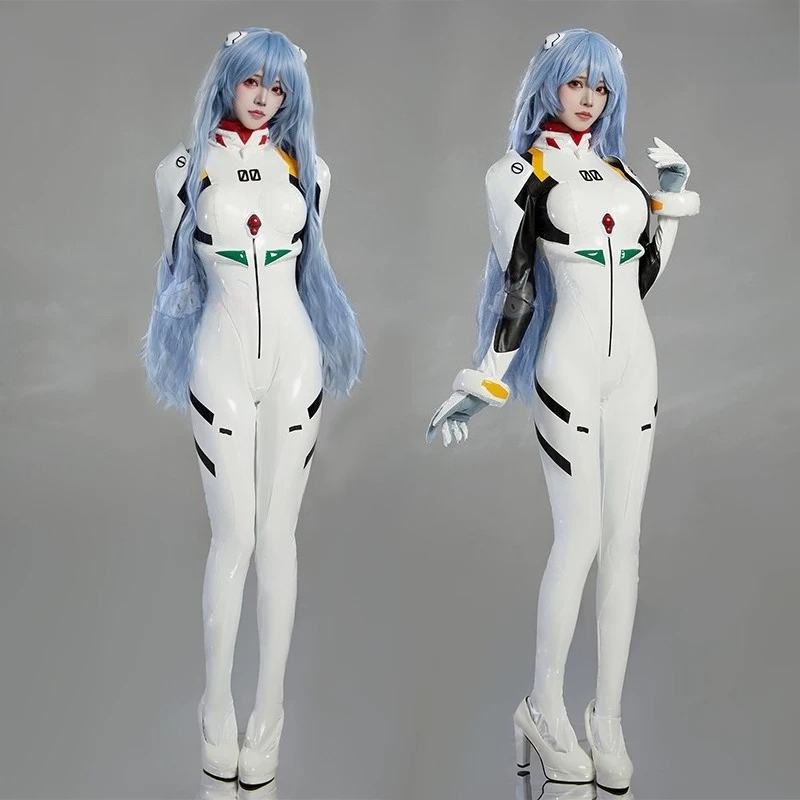 Rei Ayanami Plugsuit Cosplay C - огляд і ціна Anime Cosplay Bodysuit