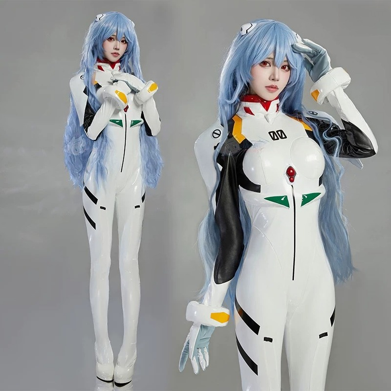 Rei Ayanami Plugsuit Cosplay C - огляд і ціна Anime Cosplay Bodysuit
