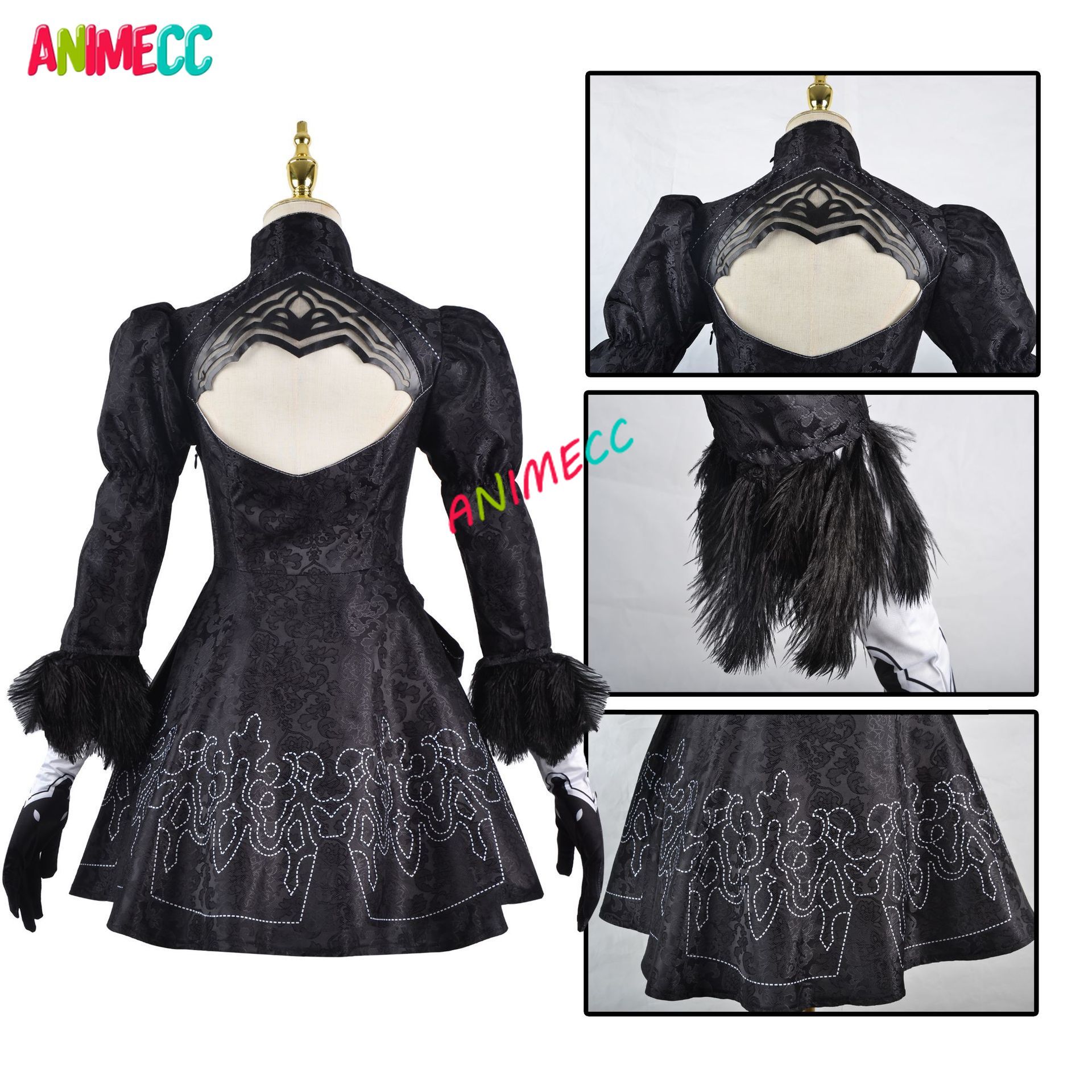 ANIMECC in Stock S-3XL 2B NieR - огляд і ціна Anime Cosplay Eyes