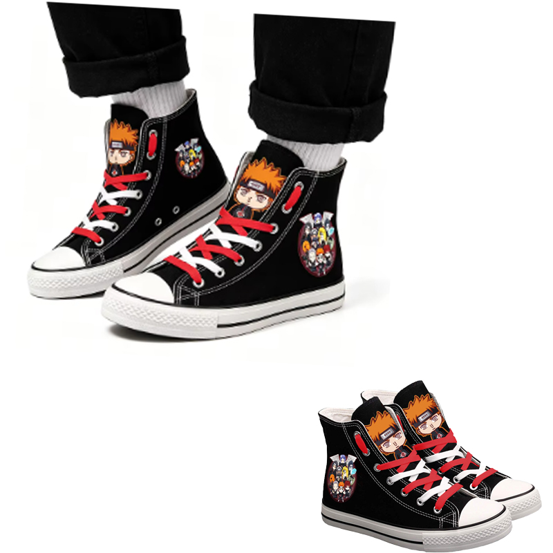 Naruto Uzumaki High-Top Canvas - огляд і ціна Anime Cosplay Girl Ideas