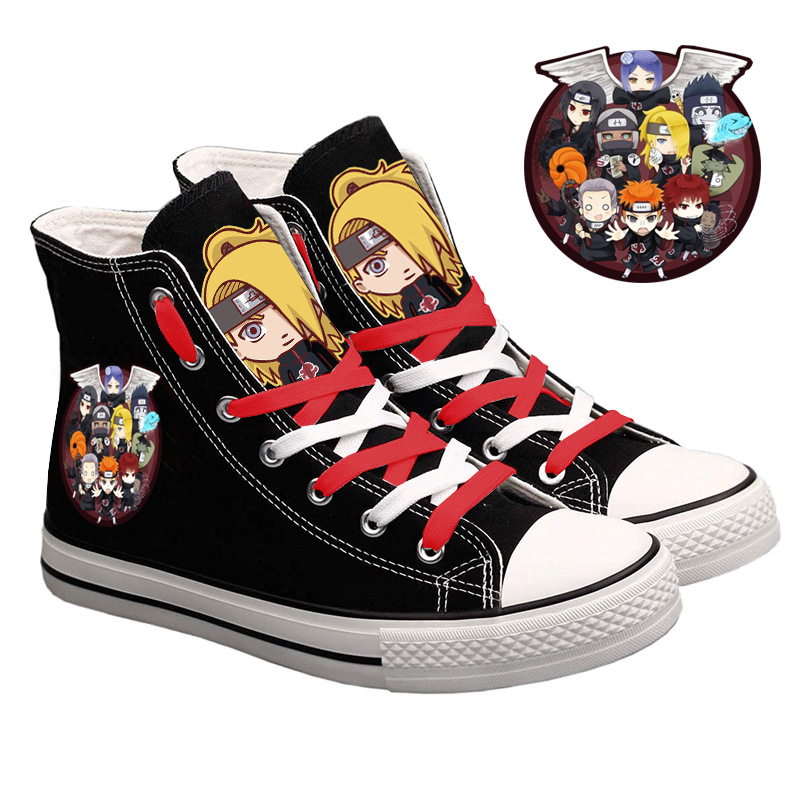 Naruto Uzumaki High-Top Canvas - огляд і ціна Anime Cosplay Girl Ideas