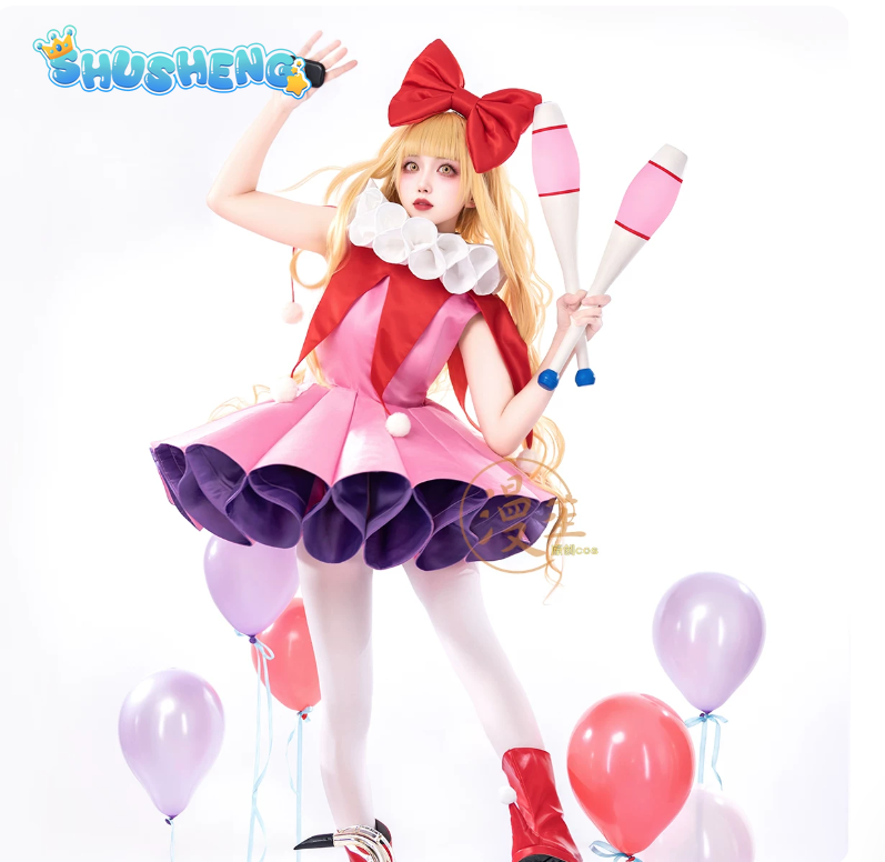 Rima Mashiro Joker Outfit Shug - огляд і ціна Anime Cosplay Pink