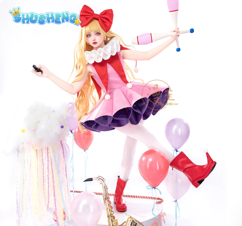Rima Mashiro Joker Outfit Shug - огляд і ціна Anime Cosplay Pink