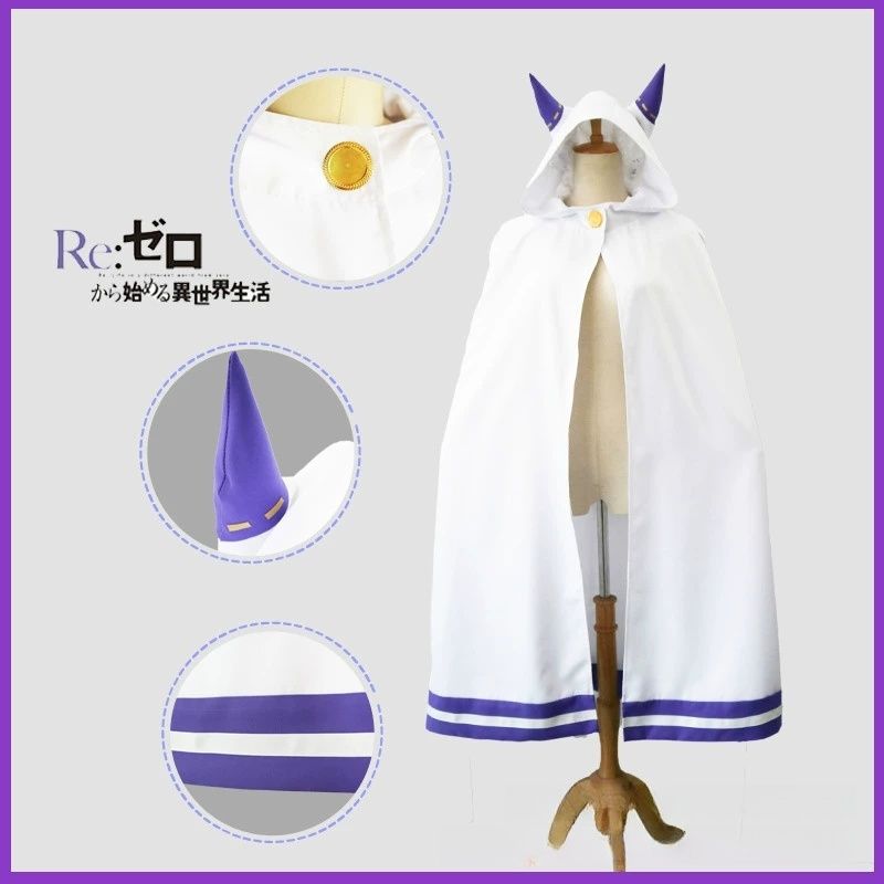 Emilia Cosplay Re Life in a di - огляд і ціна Anime Cosplay Bodysuit