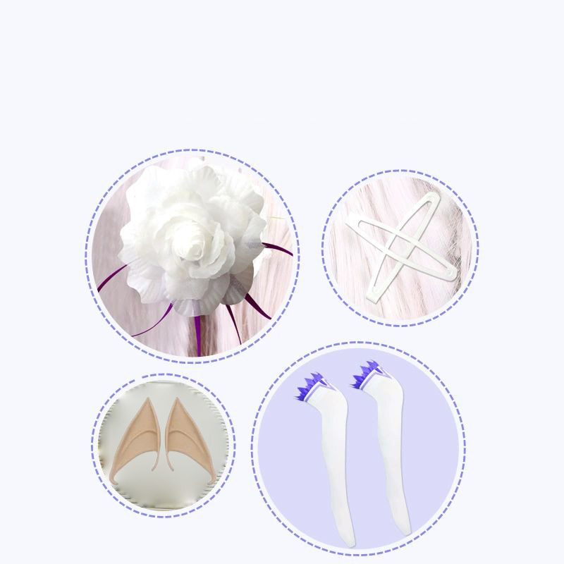 Emilia Cosplay Re Life in a di - огляд і ціна Anime Cosplay Bodysuit