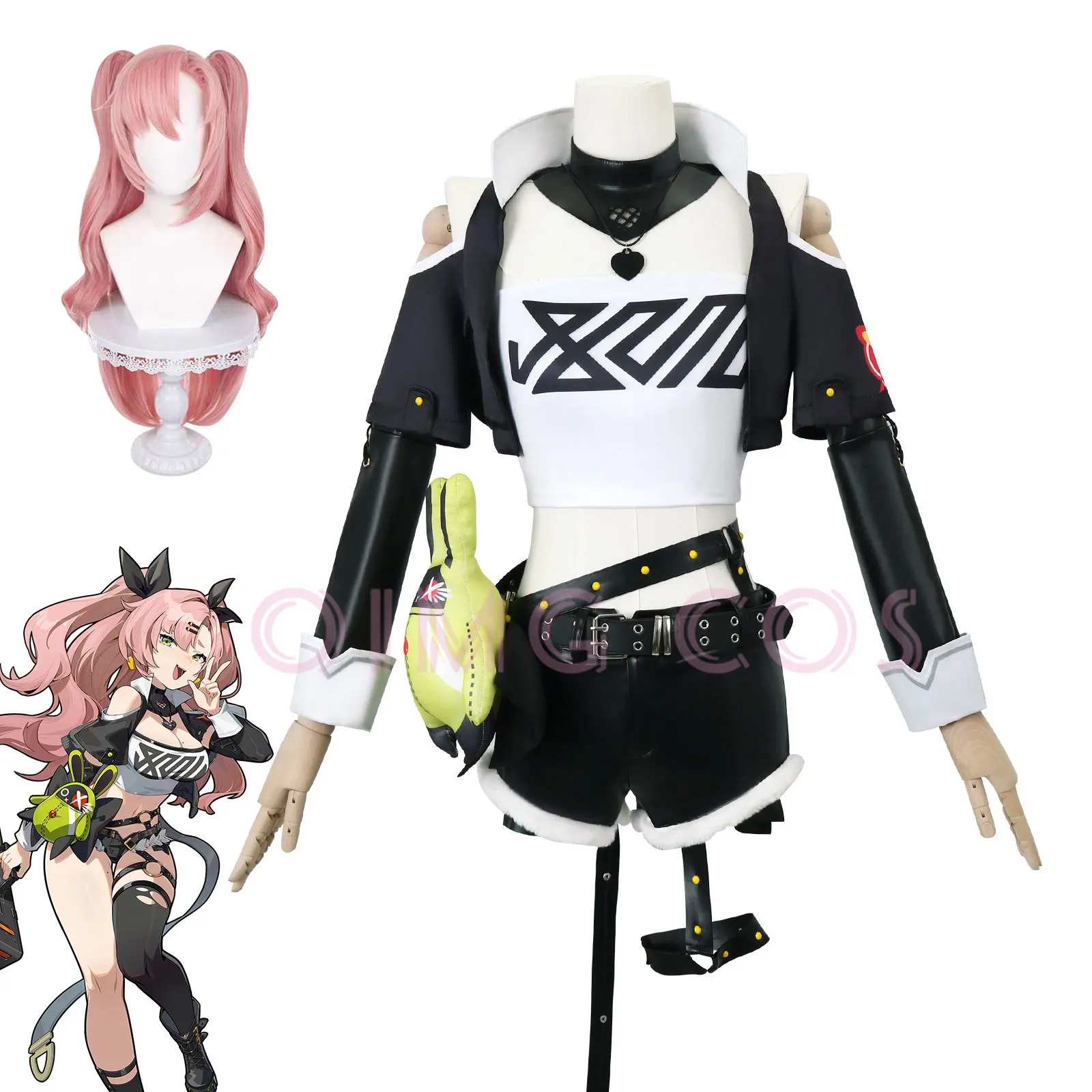 Nicole Demara Zenless Zone Zer - огляд і ціна Anime Cosplay Costumes Female