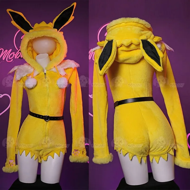 Sexy Deep V Hooded Bodysuit So - огляд і ціна Anime Cosplay Bodysuit