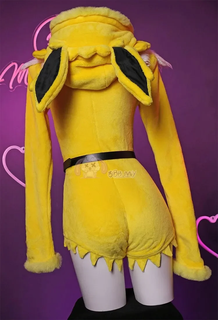 Sexy Deep V Hooded Bodysuit So - огляд і ціна Anime Cosplay Bodysuit