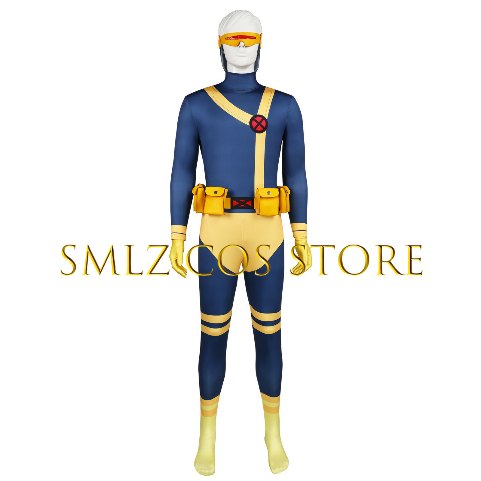 Scott Summers Cosplay Cyclopss - огляд і ціна Anime Cosplay Bodysuit