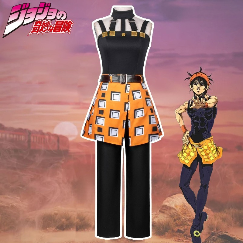 New JOJO Bizarre Adventure Gol - огляд і ціна Cosplay Anime Jojo