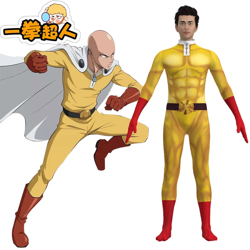 New Halloween Cosplay One Punc - огляд і ціна Anime Cosplay One Punch Man