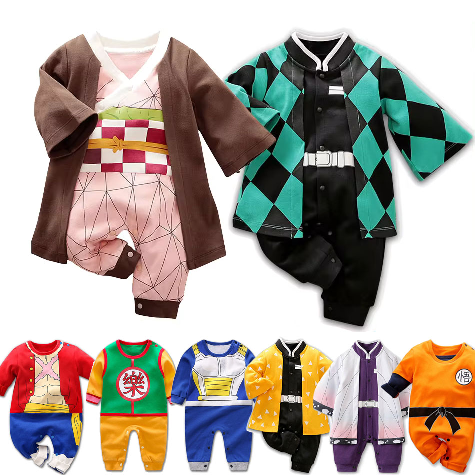 0-18 Months Anime Baby Rompers - огляд і ціна Anime Cosplay Toddler