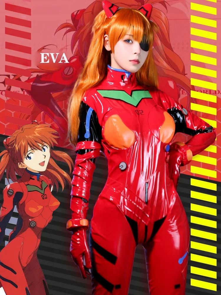 New Eva Shikinami Asuka Langle - огляд і ціна Anime Cosplay Bodysuit