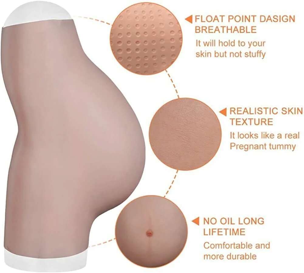 No Mudline Pregnant Belly Fals - огляд і ціна Anime Cosplay Pregnant