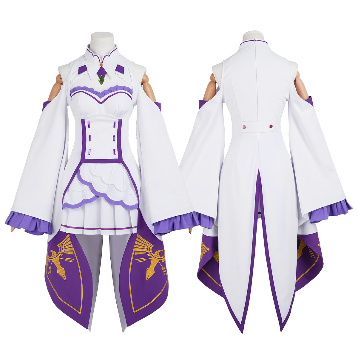 HOLOUN Zero Anime Emilia Cospl - огляд і ціна Anime Cosplay Bodysuit
