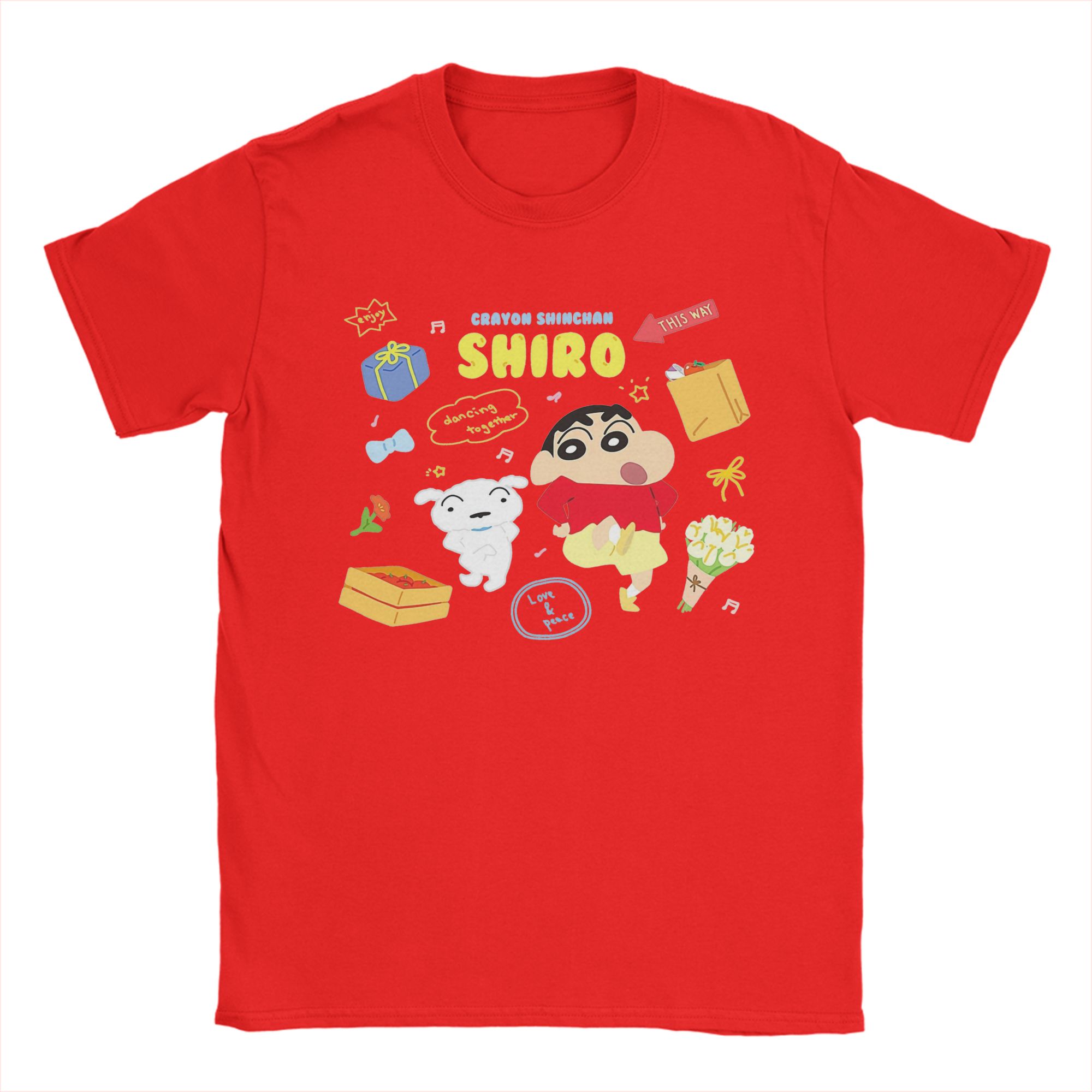 Crayon Shin-chan  T-Shirt Men  - огляд і ціна Anime Cosplay Ideas Male