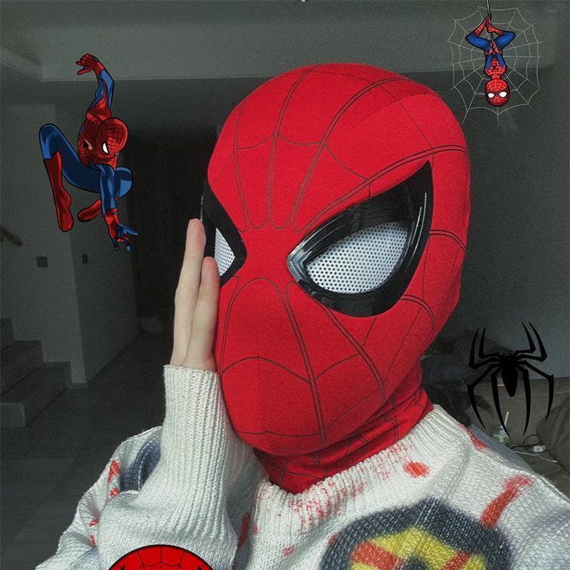 1:1 Spider‑Man Helmet Mask wit - огляд і ціна Anime Cosplay Eyes