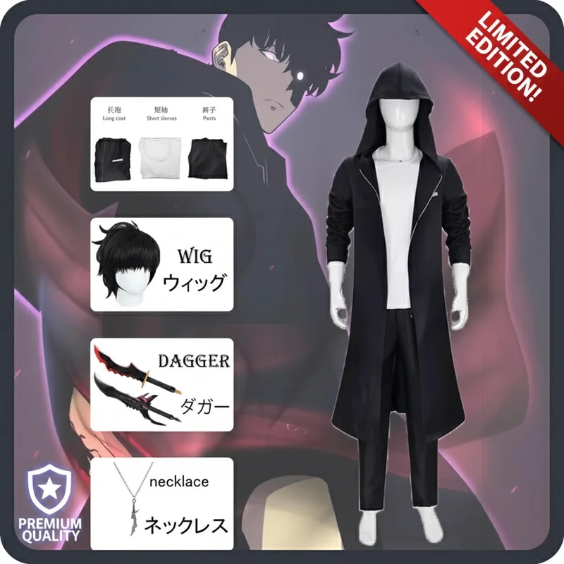 COSSung Jinwoo Solo Leveling C - огляд і ціна Cosplay Anime Solo